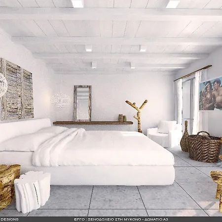 Lejlighedshotel Mykonos Waves House & Ornos (Mykonos)