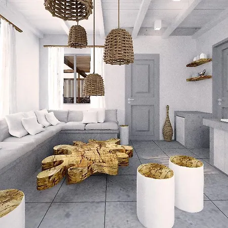 Ξενοδοχείο με διαμερίσματα Mykonos Waves House & Ορνός