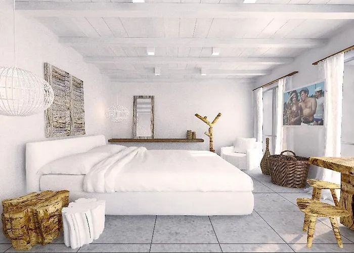 아파트호텔 Mykonos Waves House & 오르노스